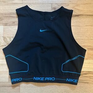 nike pro crop top